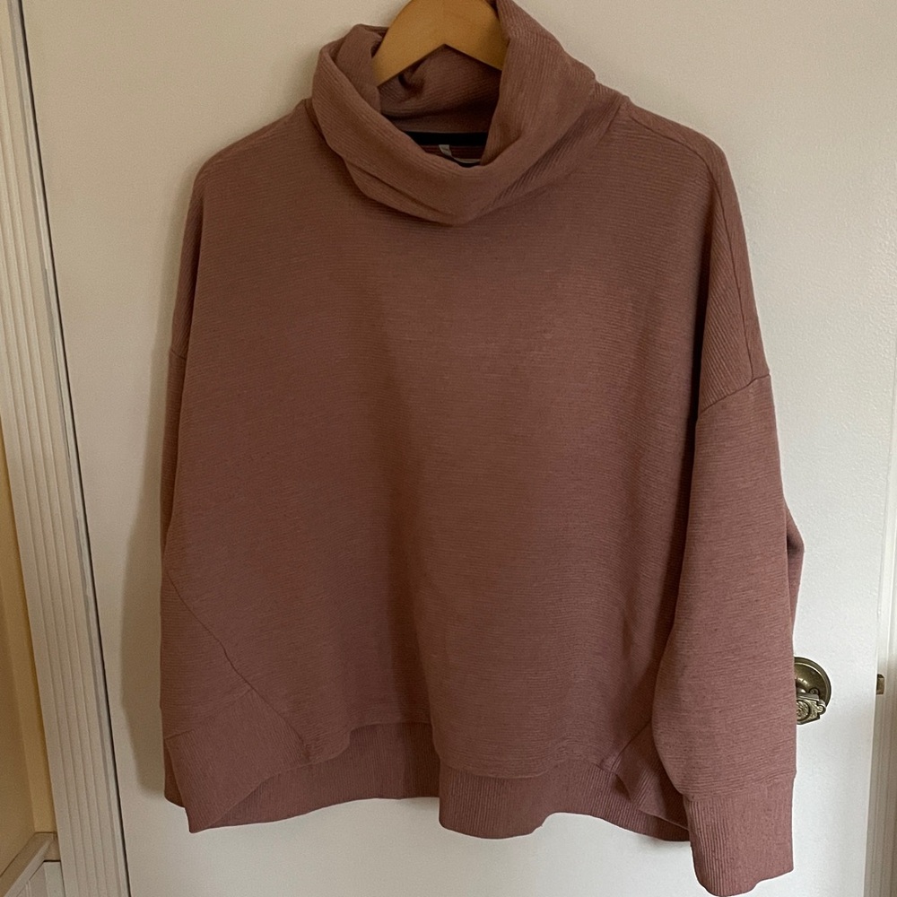 Size XL Dusty Rose Turtleneck Top
